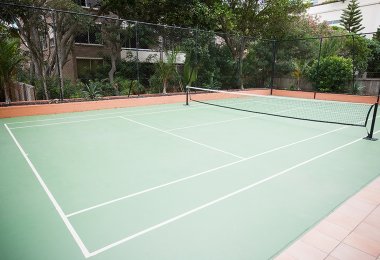Breakfree Aloha Tennis Court Half Size